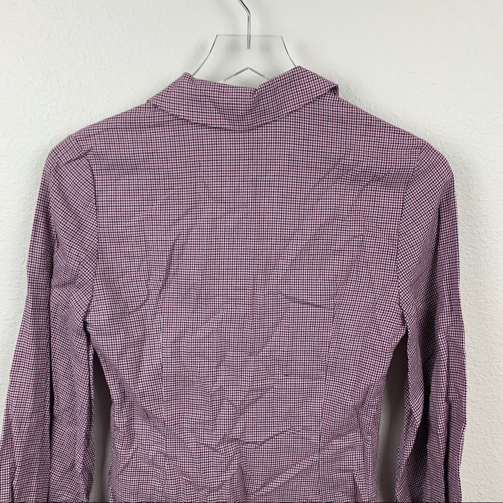 MAJE Bow Trim Print Blouse In Printed - Picture 7 of 8
